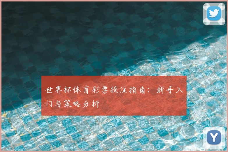 世界杯体育彩票投注指南：新手入门与策略分析